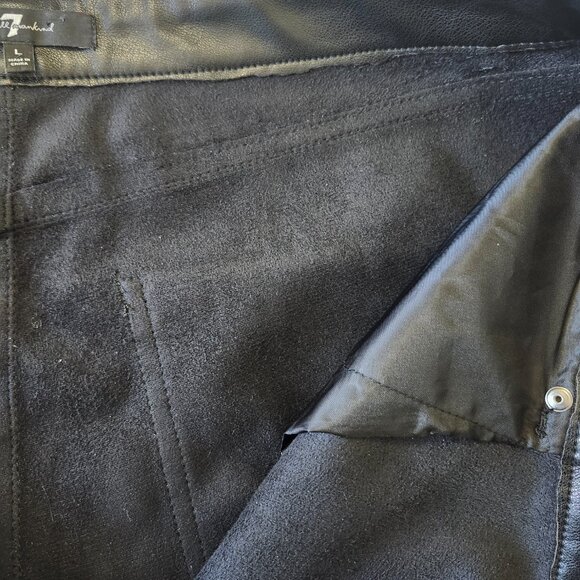7 FOR ALL MANKIND | Faux Leather Pants - Picture 7 of 12